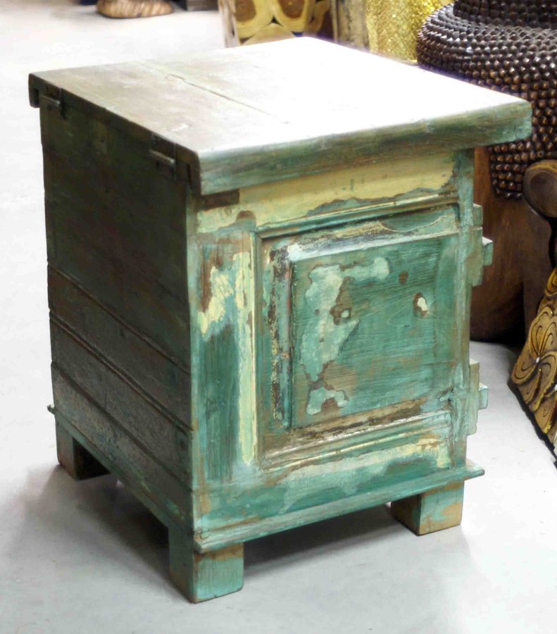 petite malle ou coffre en bois ancien de teck ~ Coffre Malle Bois Ancien petite malle ou coffre en bois ancien de teck ~ Coffre Malle Bois Ancien
