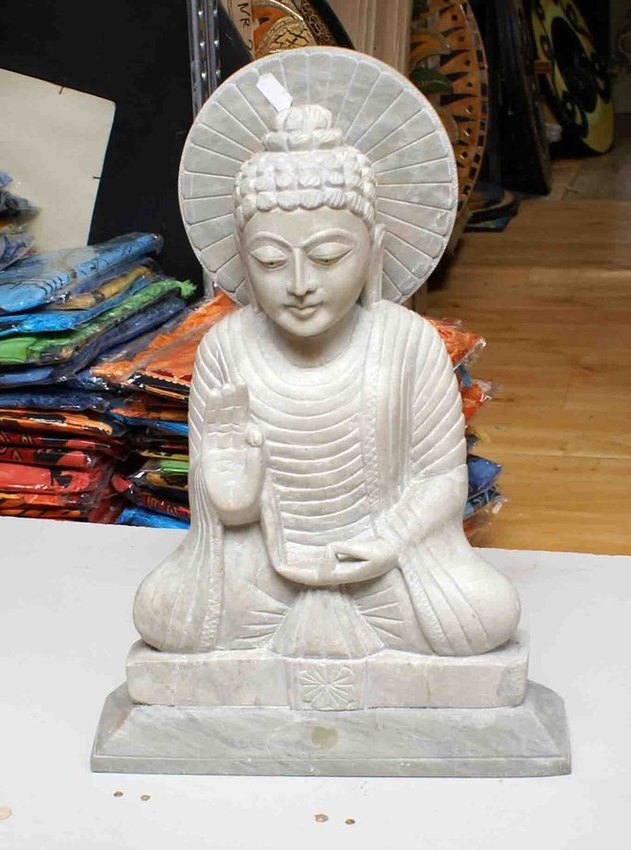 Bouddha en pierre de savon