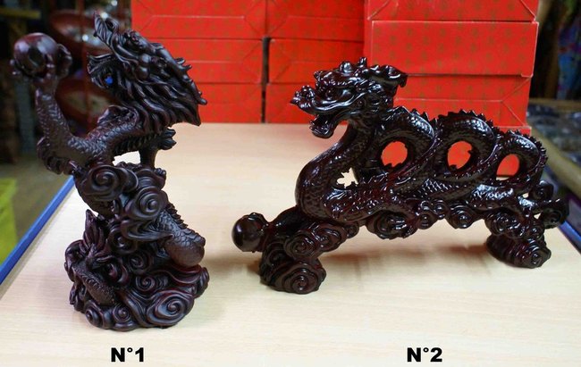 petite statue de dragon protecteur feng shui