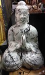 lampe d'ambiance à poser en forme de Bouddha assis
