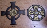 croix celte en bois
