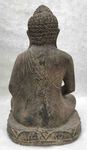 Statue de Bouddha porte encens en pierre de lave reconstituée