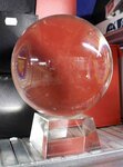 Boule de cristal de verre de gros diamètre - voyance