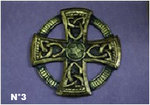 petite croix celtique en bois doré