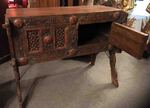 Ancien meuble de mariage en bois ou damashia