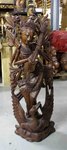 statue de Sita en bois de suar