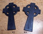 croix celtique en bois