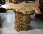 grande table basse en bois de caféier et magnolia