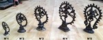 Petite roue Shiva Nataraja en bronze
