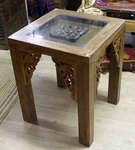 table haute en bois - table en bois