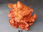 grande statue grenouille de chance feng shui
