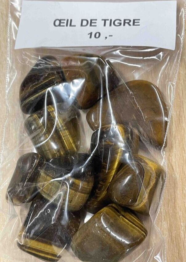 �il de Tigre Pierre roul&eacute;e ou brut au poids