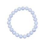 Bracelet en Calc&eacute;doine en pierre naturelle de fabrication artisanale