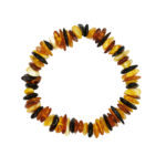 Bracelet en Ambre naturelle multicolore pour enfant