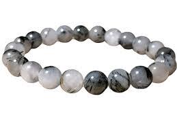 Bracelet 8mm de Tourmaline Quartz en pierre naturelle de fabrication artisanale