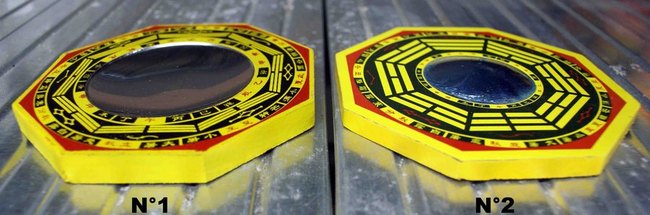 miroir PA KUA ou bagua feng shui concave ou convexe