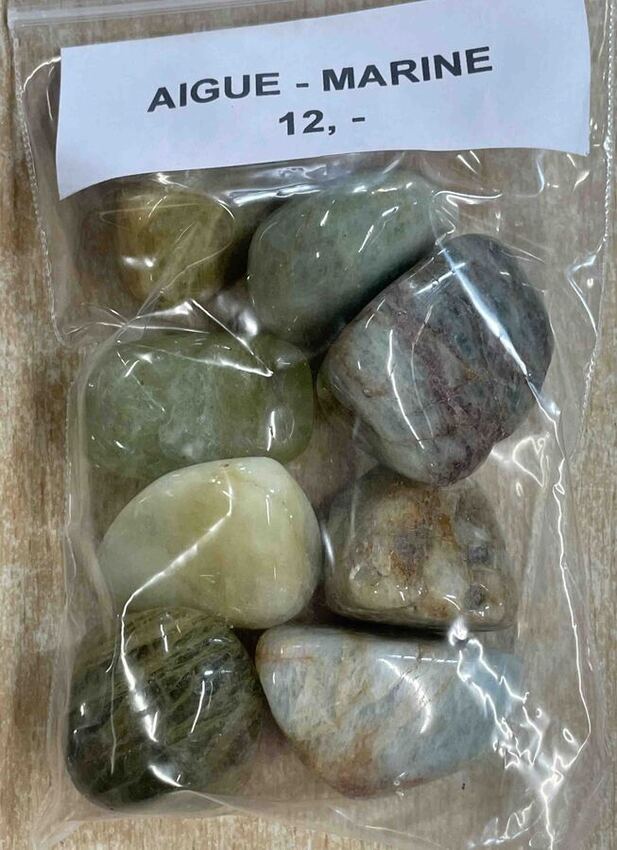 Aigue marine naturelle par lot ou au poids