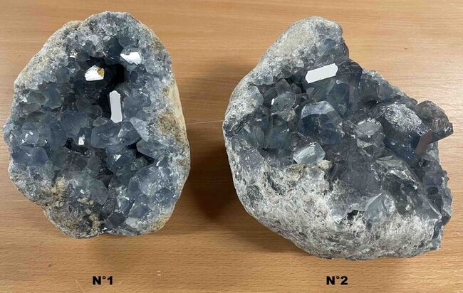 Grosse G&eacute;ode en C&eacute;lestite ou C&eacute;lestine