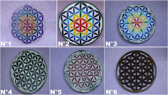 fleur de vie en bois - feng shui