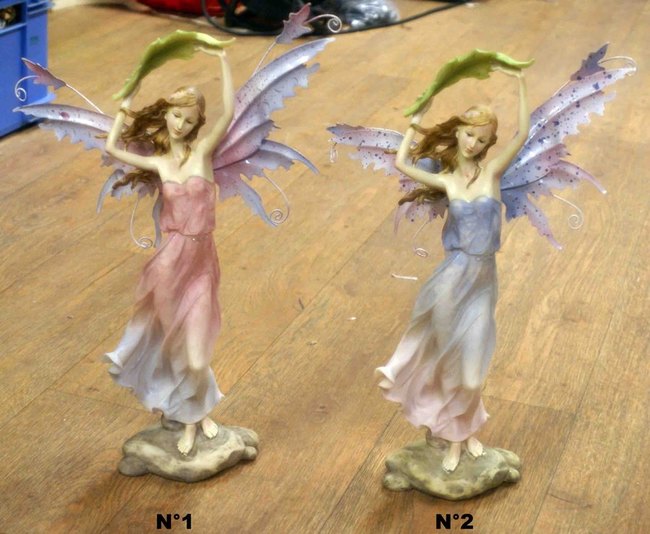 figurine ou statuette de fée en résine