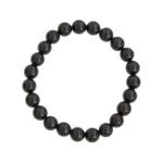 Bracelet 8mm en Onyx en pierre naturelle de fabrication artisanale