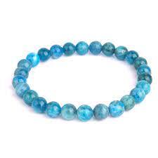 Bracelet en Apatite en pierre naturelle de fabrication artisanale