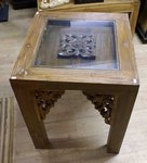 table haute en bois - table en bois