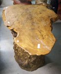 grande table basse de salon en bois de caféier et magnolia