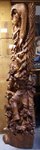 tr&egrave;s grande statue de la divinit&eacute; SIta et du dieu des t&eacute;n&egrave;bres Rahwana