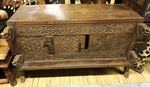 Meuble de mariage sculpté ou damashia ancien