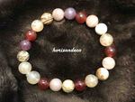 Bracelet en pierre naturelle facilite le transit