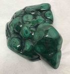 Grosse pierre de malachite