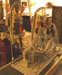 temple autel en pièce de monnaie de bali