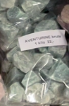 Pierre roul&eacute;e ou brut en Aventurine naturelle