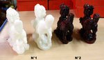 petite statue de dragon cheval blanc feng shui