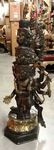 Grande statue de Rahwana en bronze