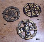 croix celtique sur roue