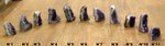 petit améthyste brut du Brésil