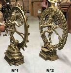 Petite roue de shiva nataraja en bronze