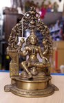 grande statuette de Bouddha en bronze