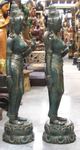 Statue de la déesse de la fertilité dewi sri et dewi tara déesse de l'amour en laiton