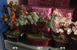 Petit arbre de richesse feng shui avec pièce ou pierre naturelle