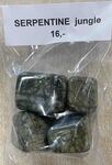 Serpentine Jungle en pierre roul&eacute;es au poids