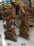 sculpture de dauphin ou statue de tortue et espadon