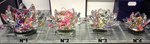 grande fleur de lotus en cristal de couleur pour feng shui