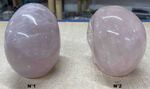 Gros crane en quartz rose naturel du Br&eacute;sil
