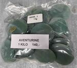 Aventurine naturelle Pierre galet au poids