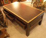 table basse en bois de mahoni - table de chine