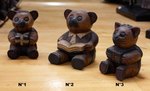 ourson en bois