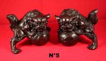 petite statue de protection chien lion feng shui